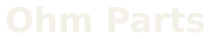Ohm Parts logo